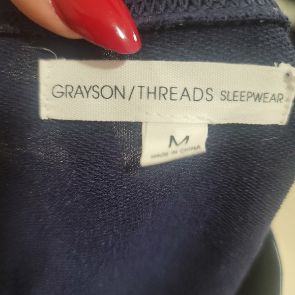 NEW Valentines Day Grayson Thread's Women's Pajama Short set size Medium - Picture 13 of 17